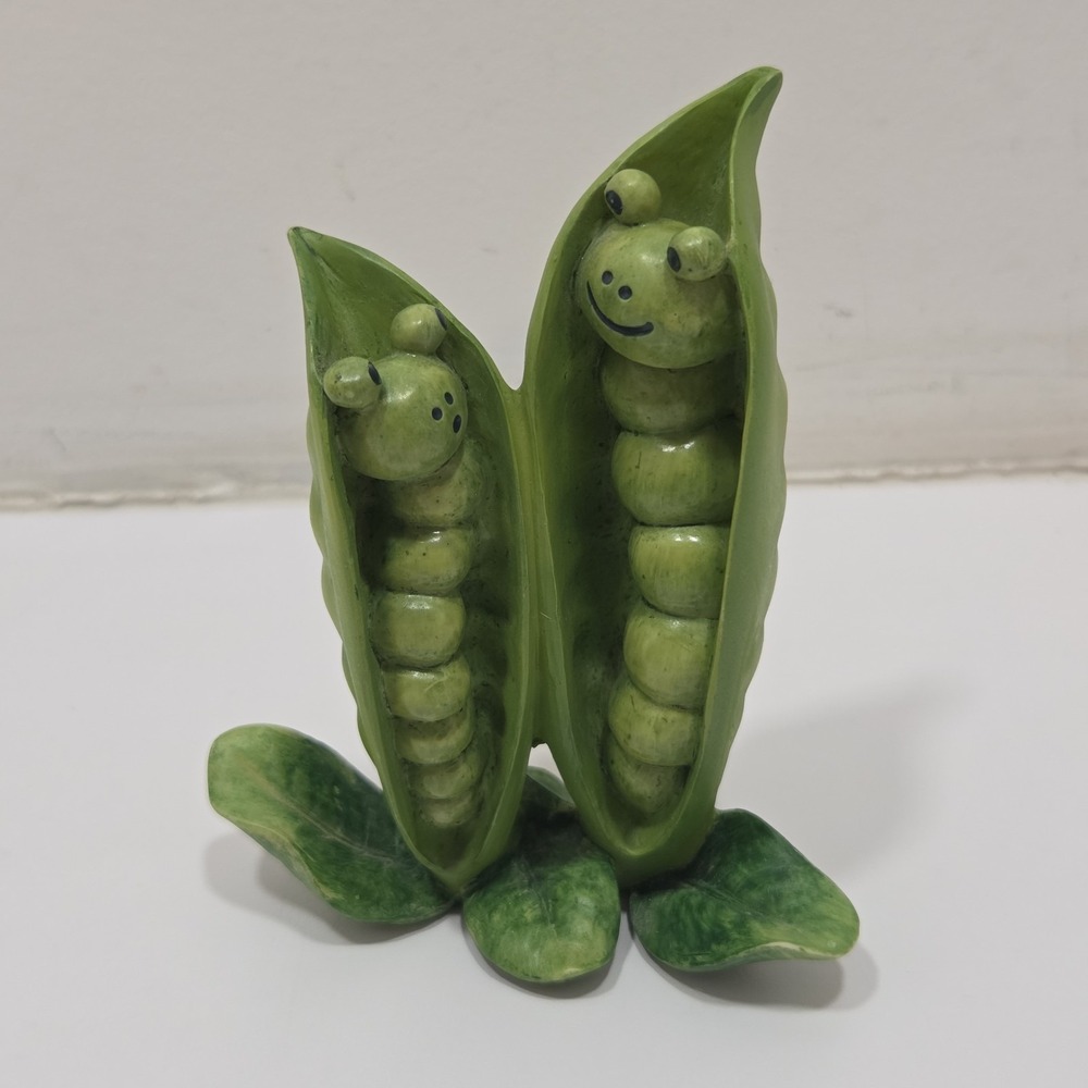 Home Grown by Enesco Caterpillar/ Peas In a Pod Figurine
